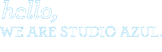Hello, we are Studio Azul